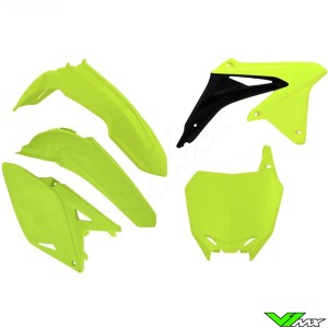 Rtech Plastic Kit Neon Yellow - Suzuki RMZ250