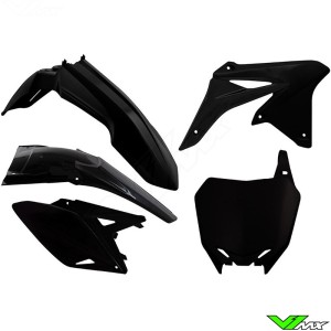 Rtech Plastic Kit Black - Suzuki RMZ250