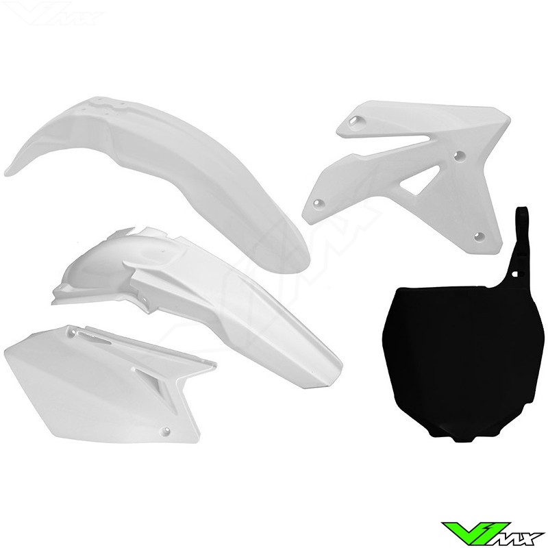 Rtech Plastic Kit White - Suzuki RMZ450