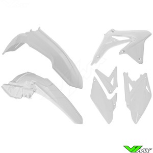 Rtech Plastic Kit White - Suzuki RMX450Z