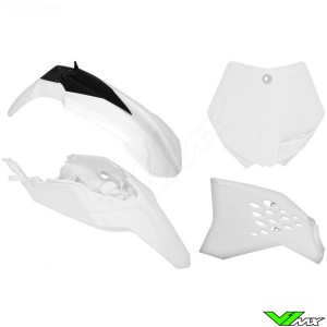 Rtech Plastic Kit White - KTM 65SX