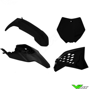 Rtech Plastic Kit Black - KTM 65SX