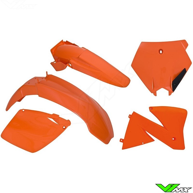 Rtech Plastic Kit OEM - KTM 400SX 520SX 125EXC 200EXC 250EXC 300EXC 380EXC 400EXC 520EXC