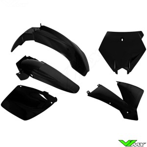 Rtech Kappenset Zwart - KTM 125SX 250SX 520SX 525SX 125EXC 250EXC 300EXC 400EXC 450EXC 525EXC