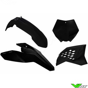 Rtech Plastic Kit Black - KTM