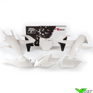 Rtech Plastic Kit White / Black - KTM 125SX 150SX 250SX 250XC 300XC 250XC-F 350XC-F