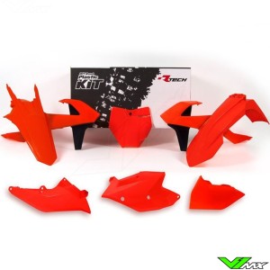 Rtech Plastic Kit Neon Orange - KTM 125SX 150SX 250SX 250XC 300XC 250XC-F 350XC-F