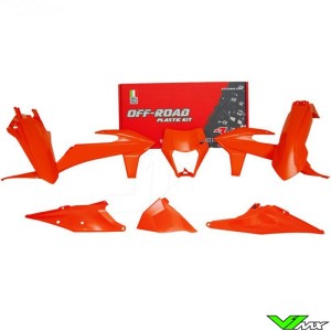 Rtech Kappenset Neon Oranje - KTM 150EXC 250EXC 300EXC 450EXC 500EXC 250EXC-F 350EXC-F