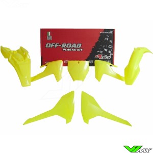 Rtech Plastic Kit Neon Yellow - Husqvarna TC65
