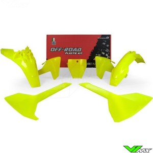 Rtech Plastic Kit Neon Yellow - Husqvarna TC85