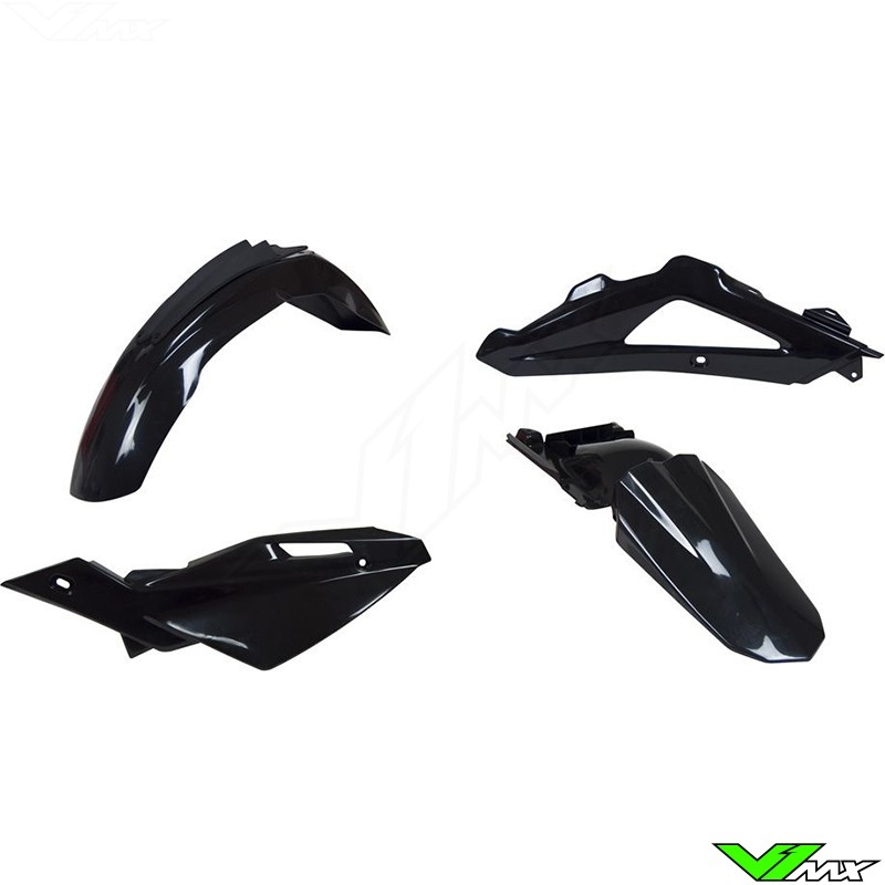 Rtech Plastic Kit Black - Husqvarna TE250 TE310