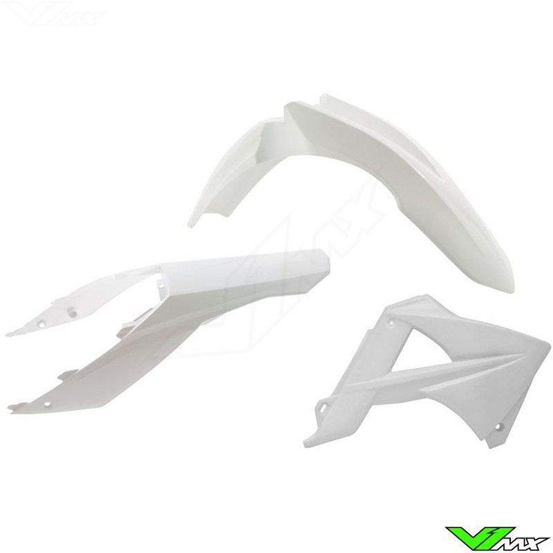 Rtech Plastic Kit White - GasGas EC125 EC200 EC250 EC300 EC250F