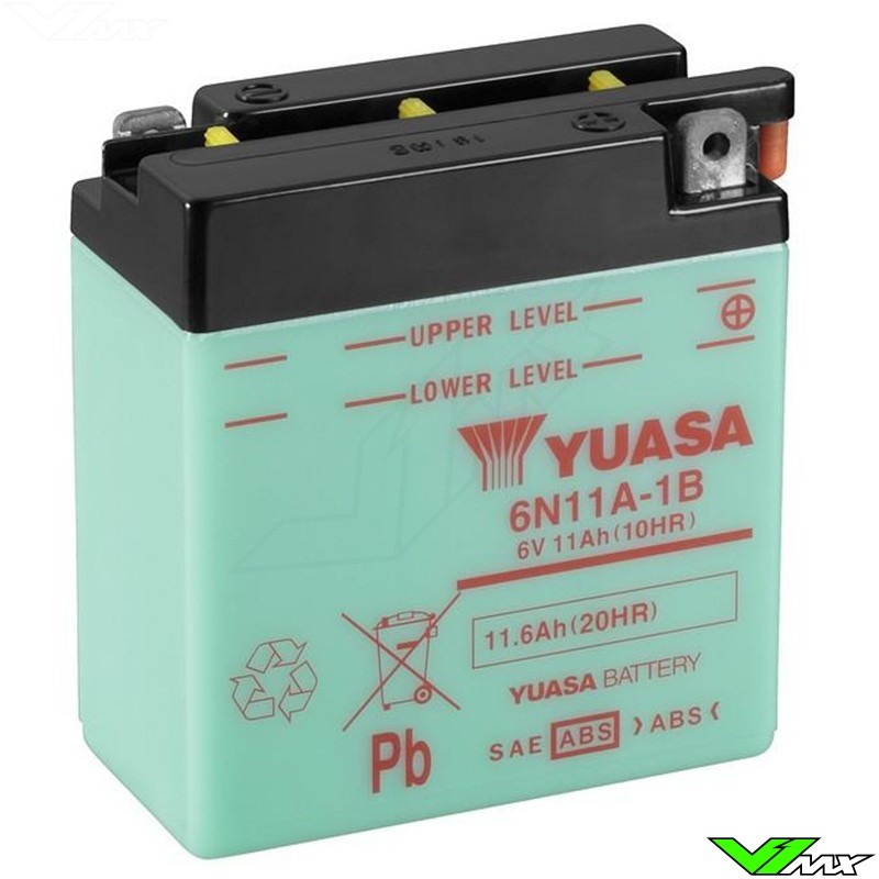 YUASA 6N11A-1B Battery 6V 11,6Ah - Husqvarna WR125