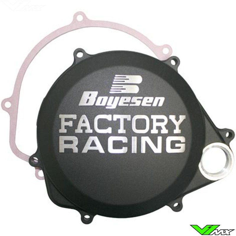 Boyesen Clutch Cover Black - Honda CRF450R CRF450X CRF450RX