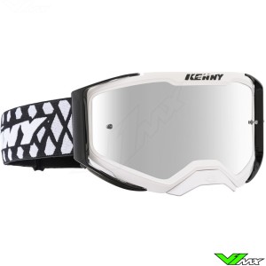 Kenny Performance Level 2 Motocross Goggle - White
