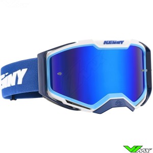 Kenny Ventury Phase 2 Motocross Goggle - Navy / Cyaan