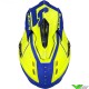 Just1 J12 Motocross Helmet - Syncro / Blue / Yellow