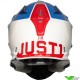Just1 J18 Motocross Helmet - Pulsar / Blue / Red