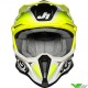 Just1 J18 Motocross Helmet - Pulsar / Fluo Yellow / White / Black