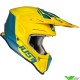 Just1 J18 Motocross Helmet - Pulsar / Yellow / Blue
