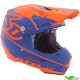 6D ATR-2 Motocross Helmet - Core / Orange / Blue