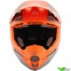 6D ATR-1 Motocross Helmet - Switch / Grey / Orange / Mat
