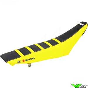 Seat cover Blackbird Zebra black/yellow - Suzuki RMZ250