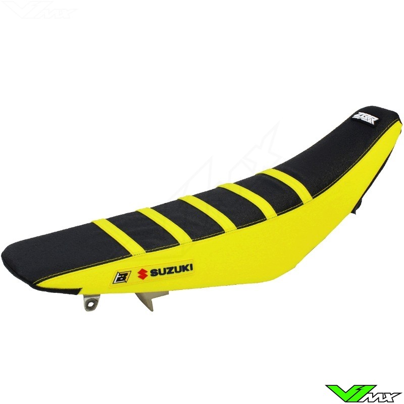 Seat cover Blackbird Zebra yellow RM125 RM250