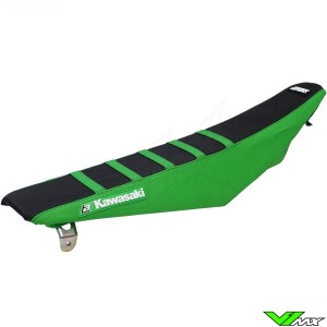 Seat cover Blackbird Zebra black/green - Kawasaki KXF250 KXF450