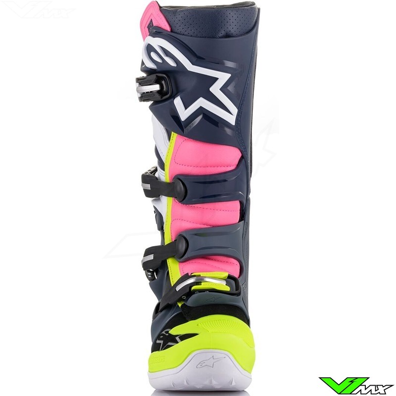 BOTAS ALPINESTARS TECH 7 ENDURO BLACK/GREY/RED FLUO