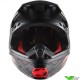 Alpinestars Supertech S-M8 Echo Motocross Helmet - Fluo Red / Matt / Gloss (L, 59-60cm)