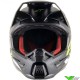 Alpinestars S-M5 Compass Crosshelm - Zwart / Fluo Geel (S)