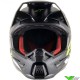 Alpinestars S-M5 Compass Crosshelm - Zwart / Fluo Geel (S)