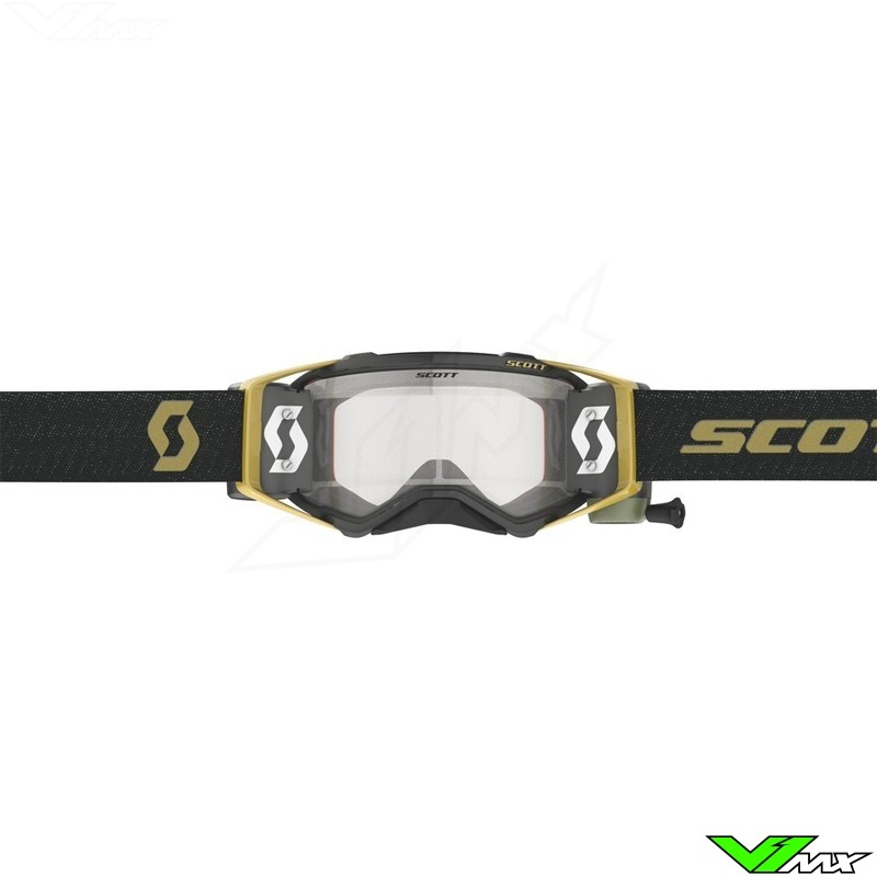 spiritueel Lift Het beste Scott Prospect WFS Crossbril met Roll-off - Zwart / Goud