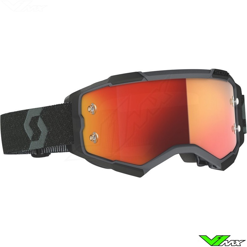 Scott Fury Motocross Goggle - Black