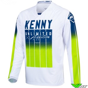 Kenny Performance 2021 Motocross Jersey - Stripes / Navy (L)