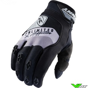 Kenny Safety 2021 Motocross Gloves - Black / Grey