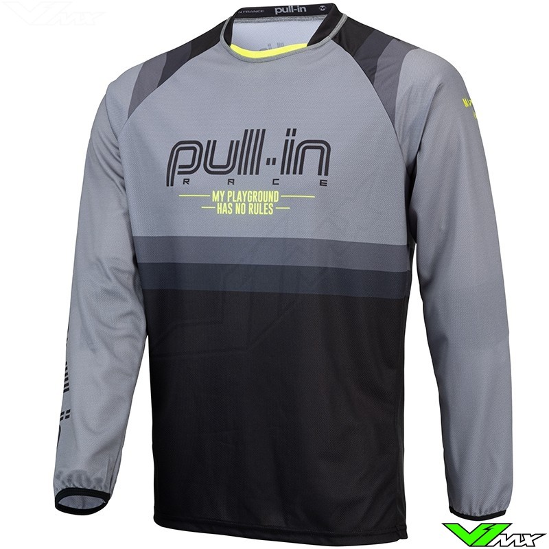 Pull In Challenger Master Motocross Jersey - Grey / Version2 (XL/XXL)