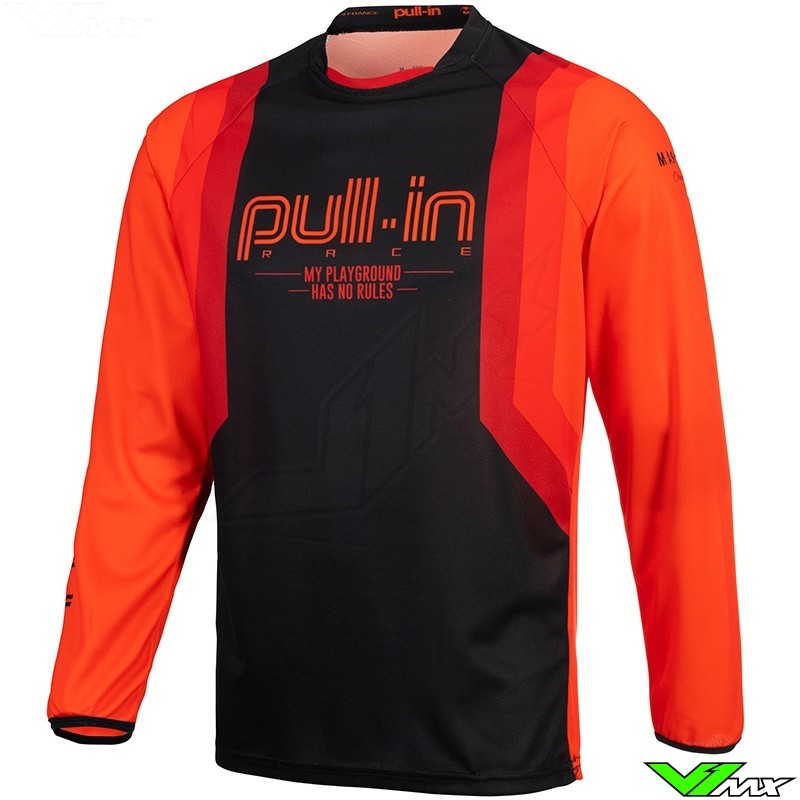 Pull In Challenger Master Motocross Jersey - Orange / Version 1 (M)