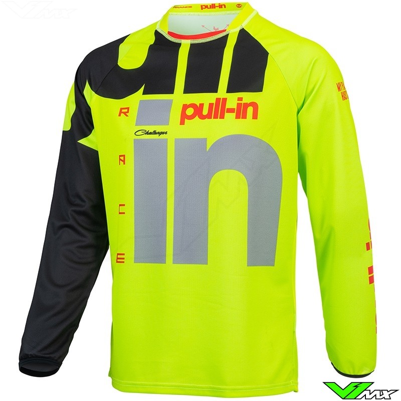 Pull In Challenger Race 2021 Motocross Jersey - Lime (L)