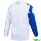 Pull In Challenger Race MX Jersey - White / Red / Blue (L/XL)
