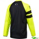 Pull In Solid 2021 Motocross Jersey - Fluo Yellow (S/L)