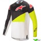 Alpinestars Techstar Factory 2021 MX Jersey - Black / Fluo Yellow (S)