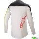 Alpinestars Techstar Factory 2021 Cross shirt - Zwart / Fluo Geel (S)