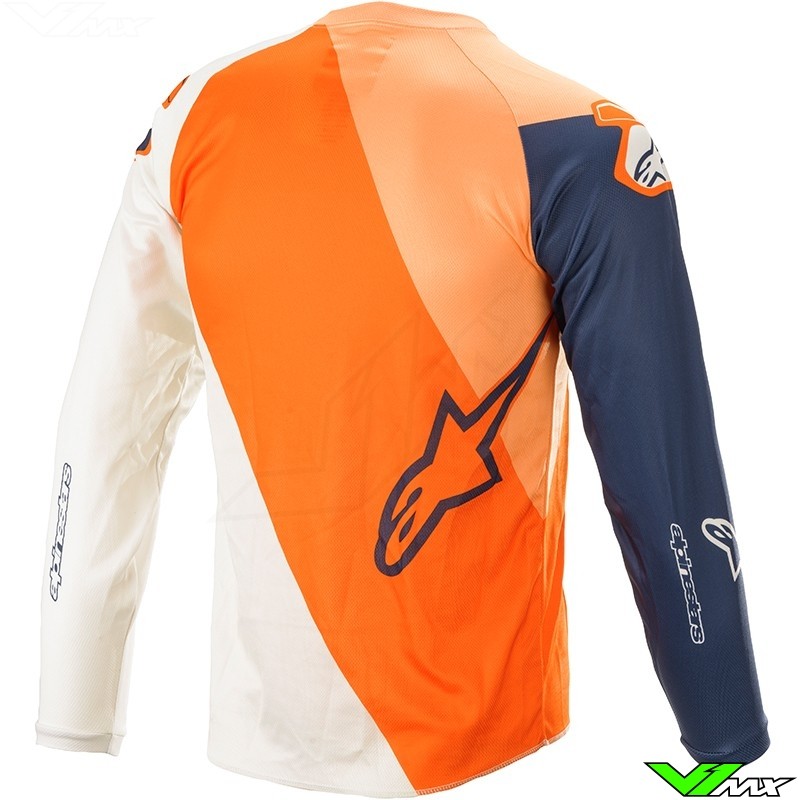 Alpinestars 2019 Youth Kids Racer Braap MX Jersey Anthracite/Orange Flou 