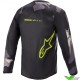 Alpinestars Racer Tactical 2021 Kinder Cross shirt - Grijs / Camo / Fluo Geel
