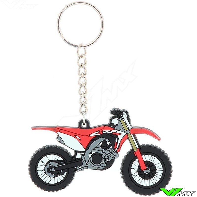 Honda CRF plastic keyring Keychain Porte Cles keyholder motorcycle motorbike 