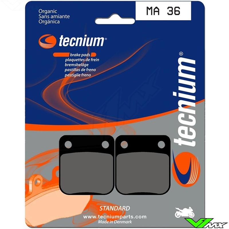 Brake pads Rear Tecnium - Kawasaki KLX125 KLX125D-Tracker