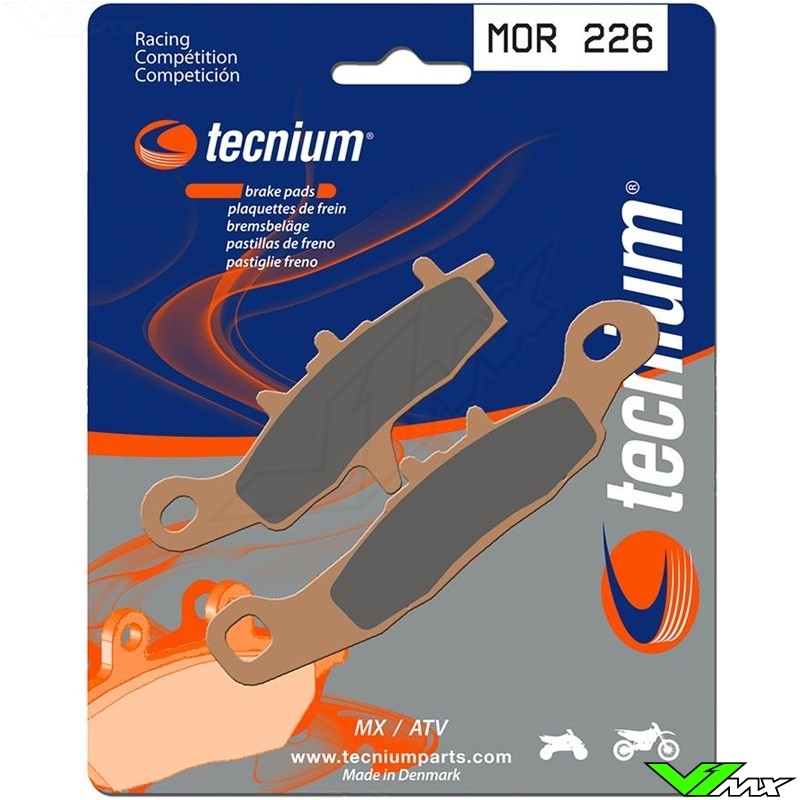 Brake pads Front Tecnium (Race) - Kawasaki KX80 KX85 KX85BigWheels KX100 Suzuki RM85 RM100