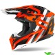 Airoh Aviator 3 Rainbow Motocross Helmet - Orange